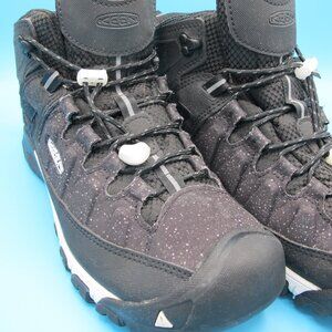 KEEN Fuji Rock Festival Targhee Mid Waterprf Hiking Boots Black men’s 10.5 USED